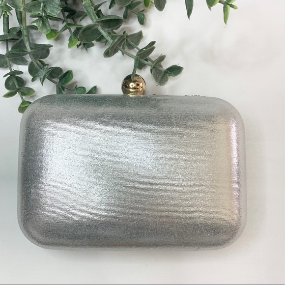 INC Jocelyn Beaded clutch Gold Chain Strap Bag Sequins Bag - Picture 8 of 11